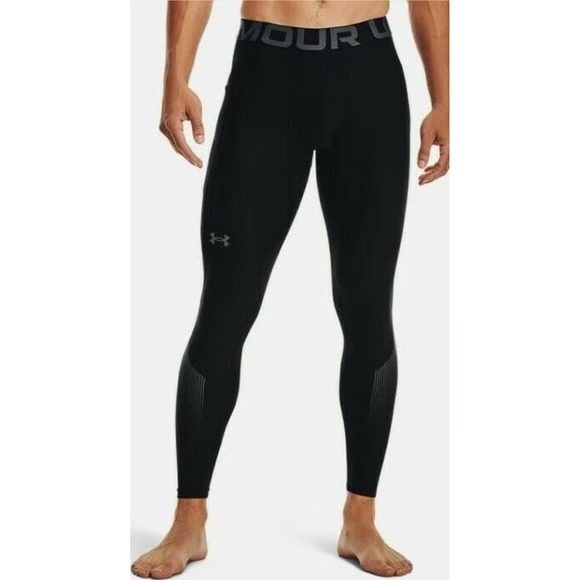 NWT Under Armour HeatGear UA Vent Compression Leggings Sz XL w/pocket for phone - Picture 1 of 8